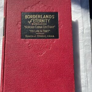 Vintage Book 'Borderlands of Eternity' by Edwin J Dingle